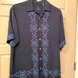 Tommy Bahama silk casual button down shirt